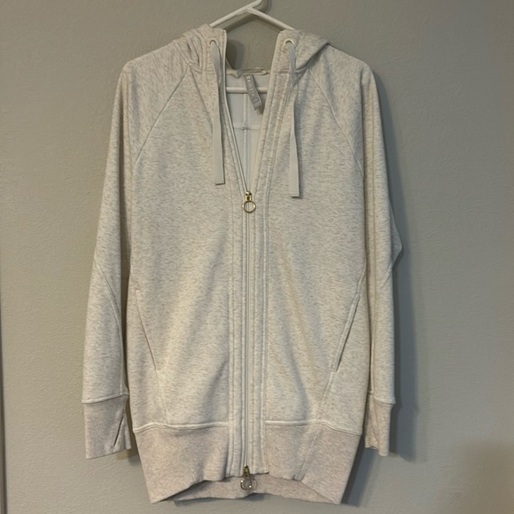 Athleta Jackets & Blazers - Athleta Long Two Way Zip Up Hoodie